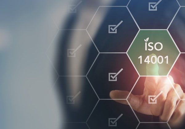 ISO 14001 environmental management certification interface highlighting revision updates